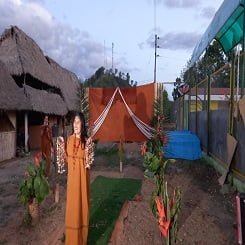 Cultura viva ashaninka en Mazamari selva peruana Satipo Peru
